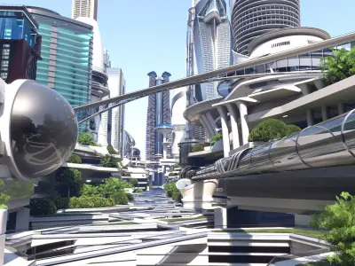 Future City Sept 3D model