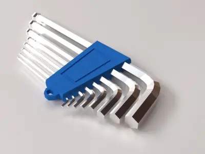 Hex Key 3D model order