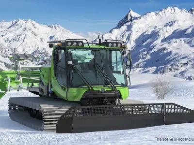 Snowcat Generic Rigged 3D model