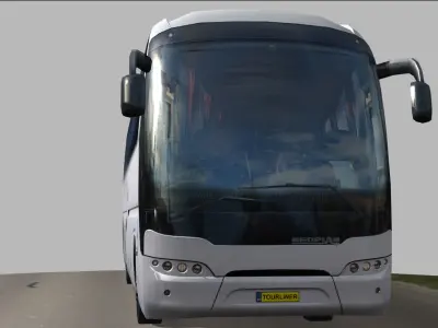 Neoplan Tourliner SHD Short Low-poly 3D model