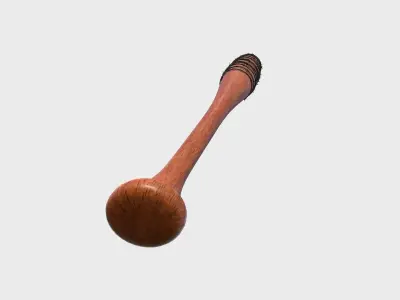 Baseball Bat Weapon 03 - Lucille - Character Weaponry 3D model