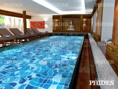 Swimming pool 3D model purchase