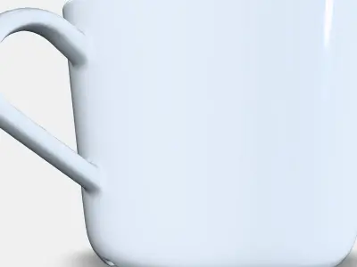 IKEA 365 Mug Free low-poly 3D model