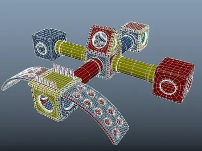 puzzle block toy 3D Model  Low-poly 3D model