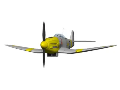 Heinkel He112 B-1 3D model