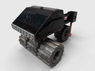 Rider Truck CG 3D model