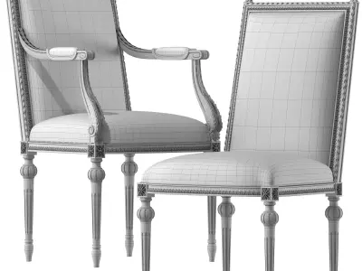 chairish chair 6958 3D model