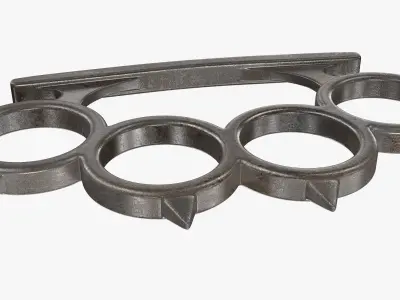 Brass Knuckles 3D model