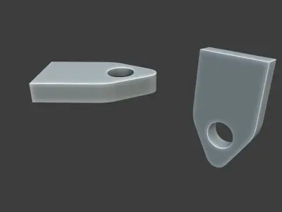Lifting Hook  Free low-poly 3D model