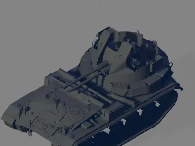 M19A1 3D model