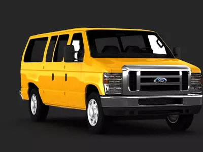 Econoline Wagon 3D model