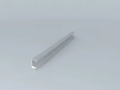 Aluminium handle - SP-041 Free 3D model