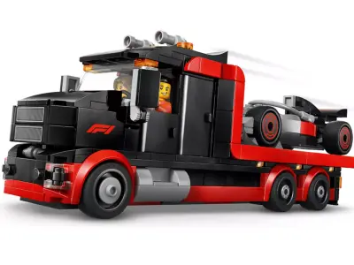 TwindBricks3D - 60493 F1 Display Truck with Audi F1 Race Car 3D print model