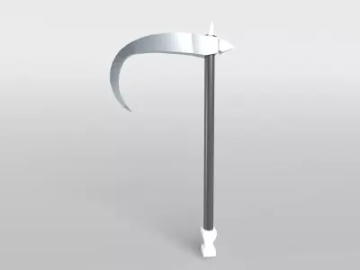 Lowpoly Sickle 003 Free low-poly 3D model