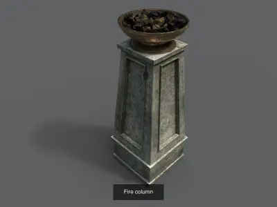 Fire Column Texture Pack