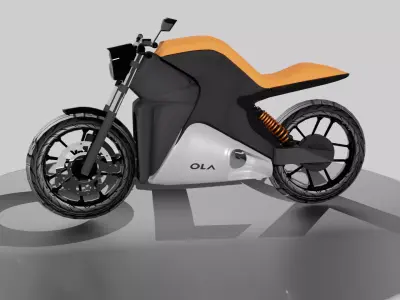 OLA Electric Bike 3D model