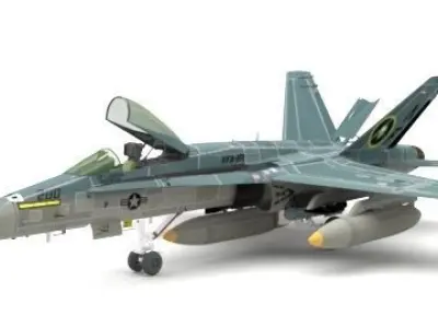 plane toy fighter jet 3D model purchase