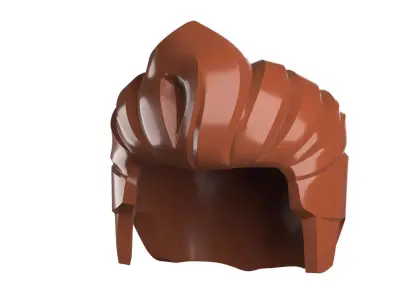 Custom3Dprint Minifigure Accessory - Minifigure Hair S2 - 107 3D print model