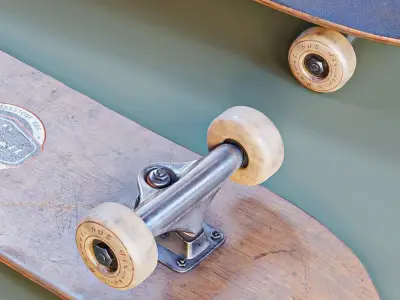 skateboard two skateboards 3D model by Jubilee-Studio