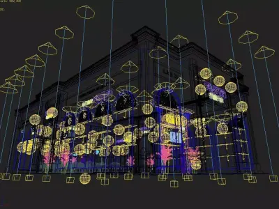 Exhibition - Area -10X9 3DMAX2009-043 3D model
