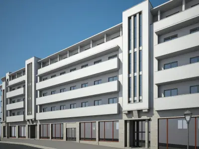 Apartment Building 11 3D model