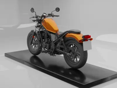FanMade3d Honda CMX500 Rebel 3D model