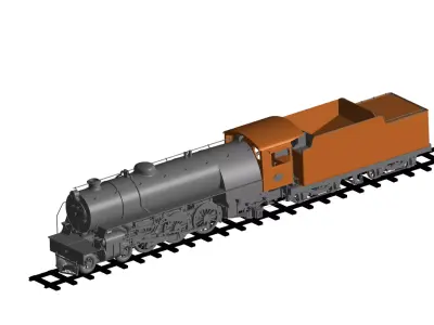 locomotive  3D model