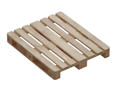 Wooden pallet pallet europallet europallet 3D model