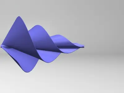 Air turbine or Wind turbine  3D model