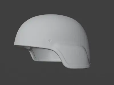 US Army Advanced Combat Helmet Scan 3D model