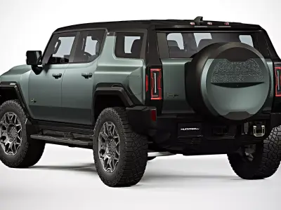 2024 GMC Hummer EV SUV 3D model