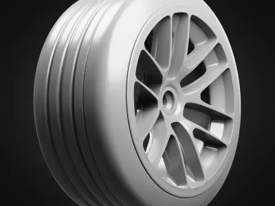 Realistic Tires Michelin Super Sport - Blender 4k Textures 3D model