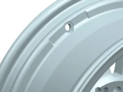 VW VW Passat wheel  18 inches 3D model