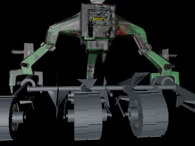 Field reeper 3D model