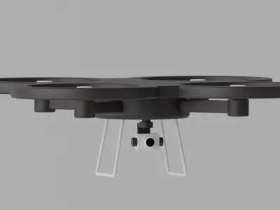 Cartoon Drone 3D model purchase