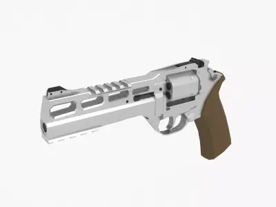 Rhino chiappa Low-poly Low-poly 3D model