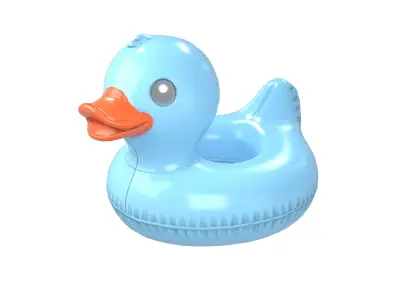 Duck Float v1 003 Low-poly 3D model