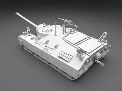 T28 Superheavy Scale model 3D print model