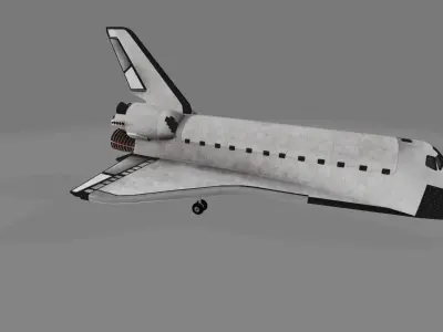 space shuttle 3D model buy