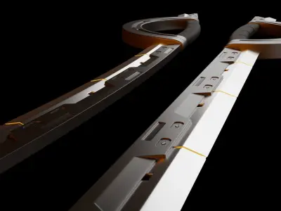 Sci-fi Blade  3D model