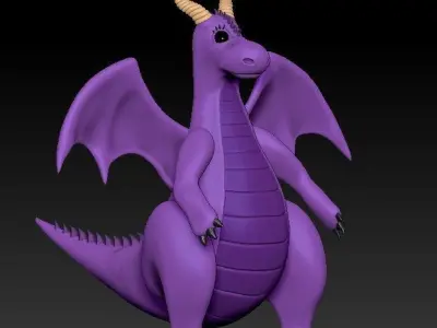 Dinosaur 3D print model 9