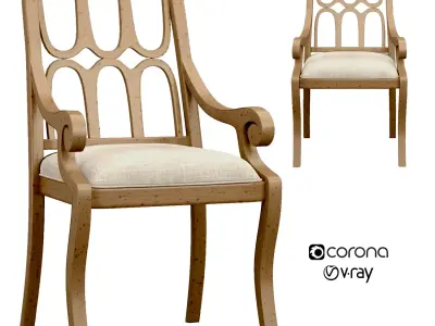 Port Royal 186-X1-70 Stanley Furniture 3D model