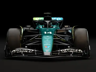  F1 Aston Martin AMR24 2024 