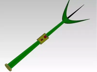 Laser Lance Dzida Laserowa Free 3D model