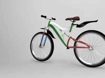 Bicycle 3D model 2
