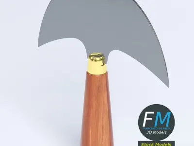 Half Moon knife 3D model