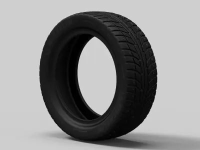 Whinter tire  Free 3D model