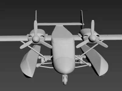 Accord-201 Discovery-201 airplane 3D print model
