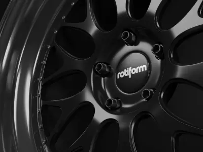 rotiform DAB Low-poly 3D model