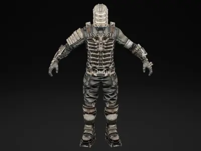 Isaac Clarke - Dead Space Character 3D model